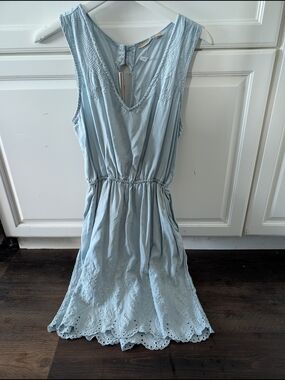 Anthropologie Holding Horses Pretty Bohemian Dress Embroidered Small